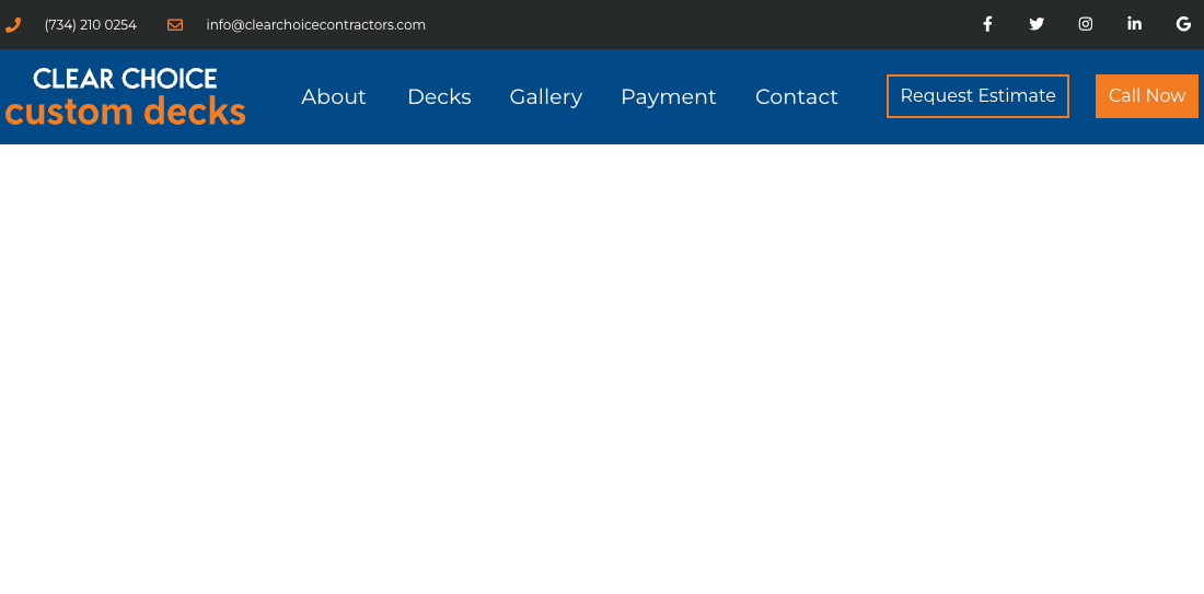 Clear Choice Custom Decks
